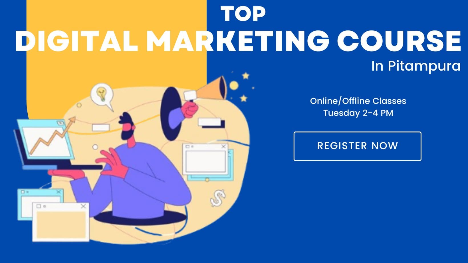 Top Digital Marketing Courses in Pitampura | IIDE, SkillCircle &amp; More